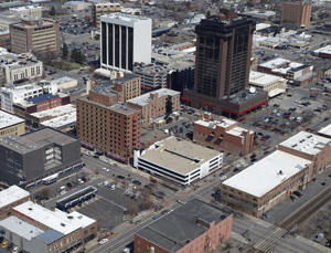 Billings Montana Aerial View